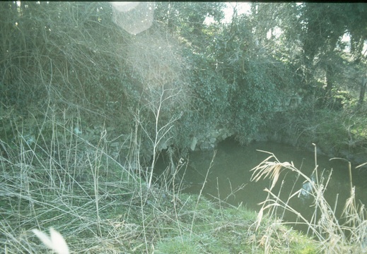 100 North side of River Ray Aqueduct spring 1978