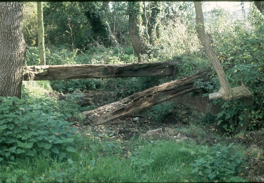 182 Remains of Kings Lift Bridge Spring 1979