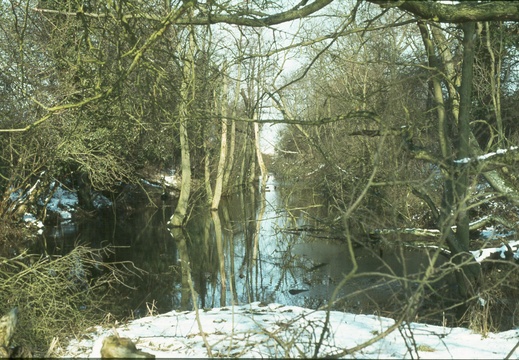 198 East from Hunters Bridge Jan 1979