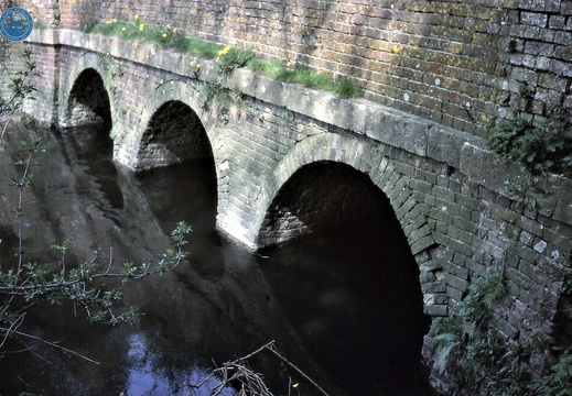 074655E (187 visits) Image credit: RCHS. 1987, North Wilts Canal. West end of aqueduct over River Key. 074655E