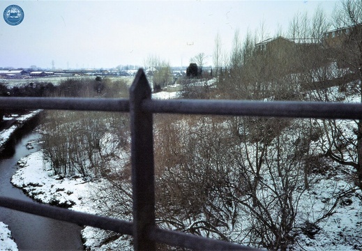 074635E (140 visits) Image credit: RCHS. c1980's, Swindon, standing on Skew railway bridge looking north
074635E