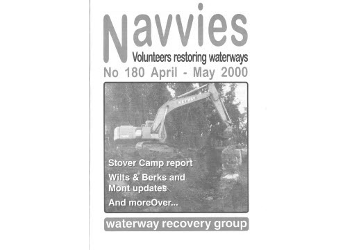 Navvies Issue 180 (123 visits) Issue 180, Apr-May 2000 Beavan's bridge progress, Swindon Navvies Issue 180