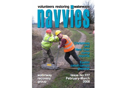 Navvies Issue 227-2 (286 visits) Issue 227, Feb-Mar 2008 Progress report, Seven Locks, Hayes Knoll, Latton, Chaddington, Pewsham, Ste... Navvies Issue 227-2
