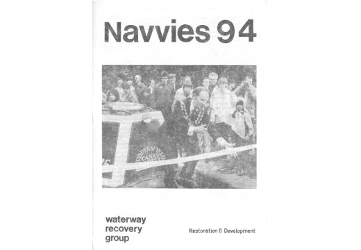 Navvies Issue 094 (132 visits) Issue 94, Aug 1984 "Boats to Lacock" study, Melksham Navvies Issue 094