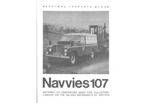 Navvies Issue 107 (72 visits) Issue 107, May 1987 Progress report, Foxham, Seven Locks Navvies Issue 107