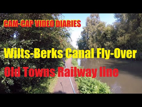 Wilts & Berks Canal Fly-Over in Swindon