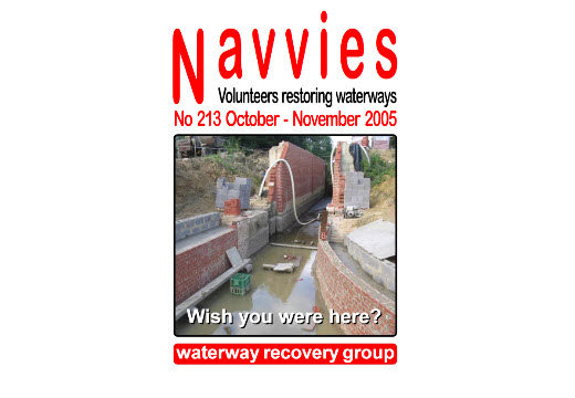 Navvies Issue 213 (101 visits)
Issue 213, Oct-Nov 2005 Camp, 2005, Seven Locks Navvies Issue 213