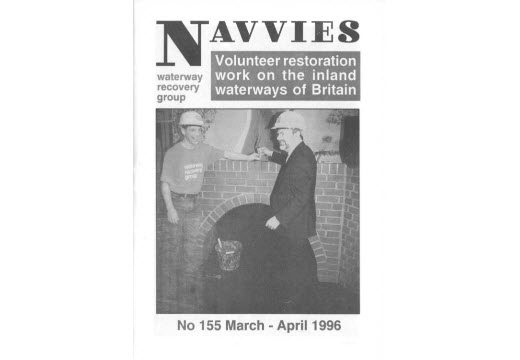 Navvies Issue 155 (184 visits) Issue 155, Mar-Apr 1996 Camp, Christmas 1995, Dauntsey Navvies Issue 155